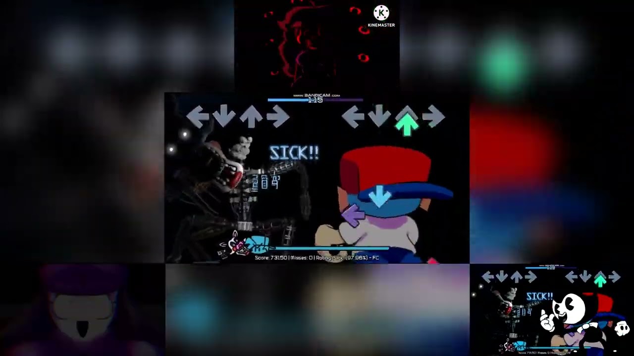 Friday Night Funkin' (vs. Mangle) - Cerberus but it's a COVER MASH-UP [#70]