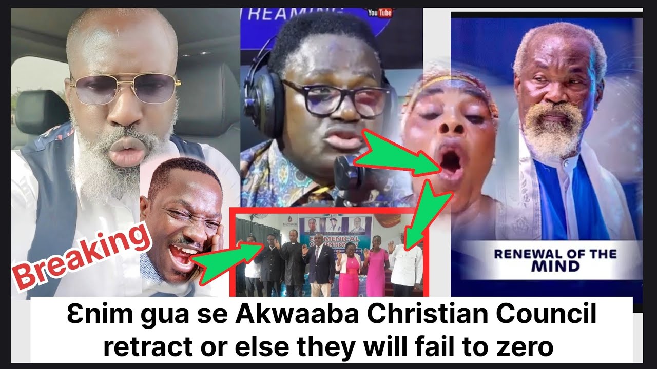 Breaking Unles You redraw that Statement. warning Christian Council to stop foo|ing | Kristo Asafo