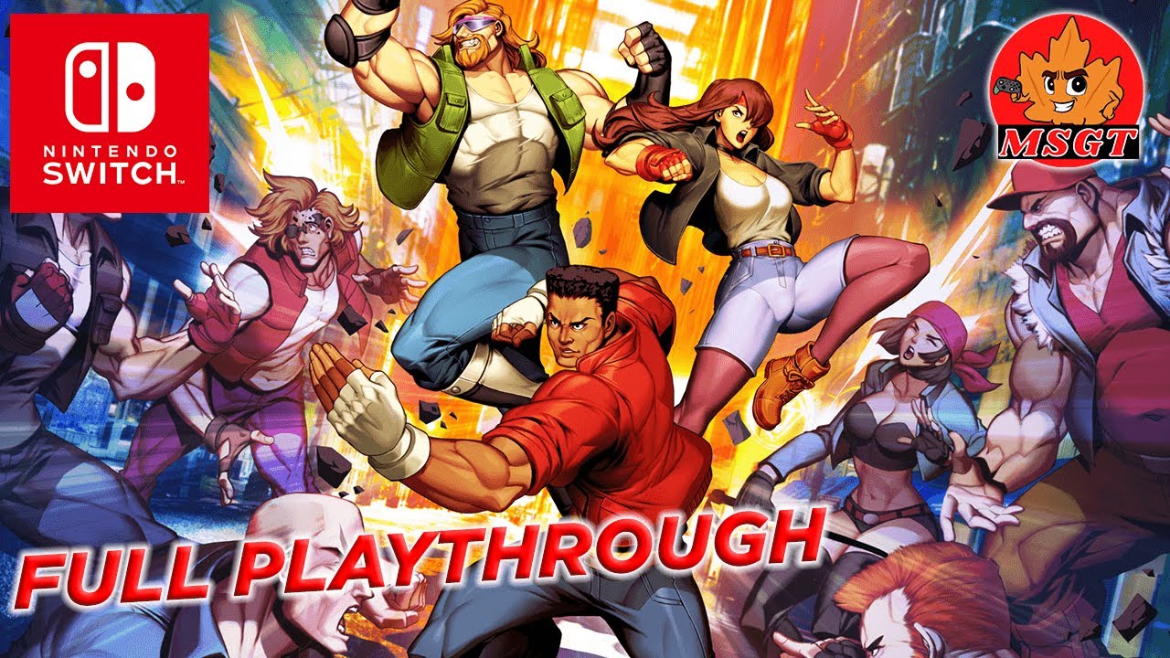 Final Vendetta On Nintendo Switch Full Playthrough (Duke) With