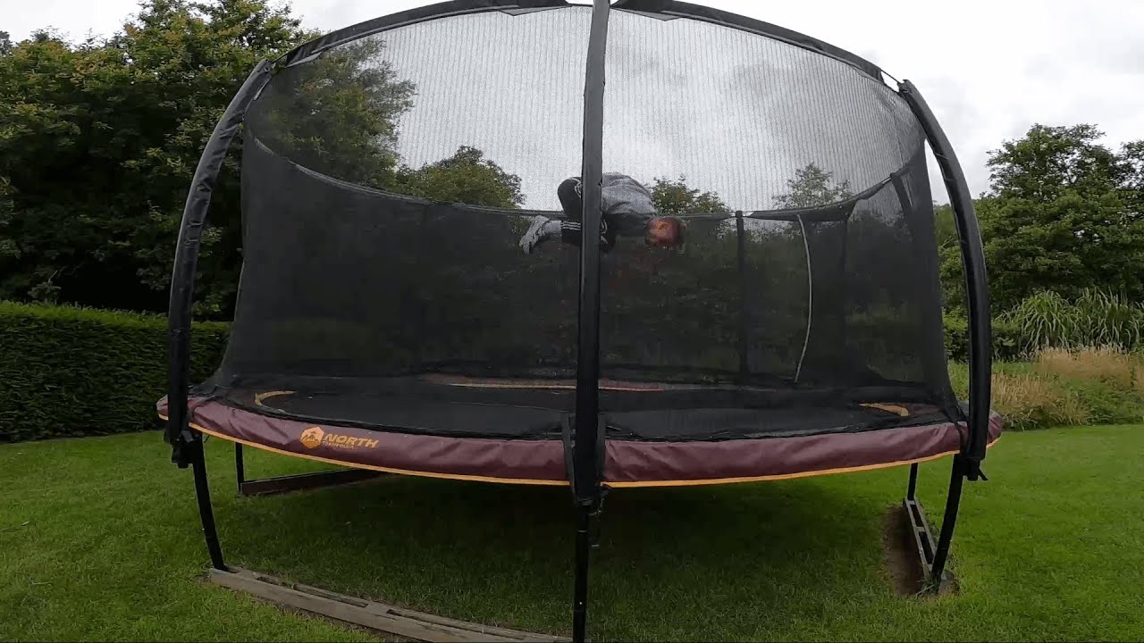 1 1/4 Kaboom Trampoline YouTube
