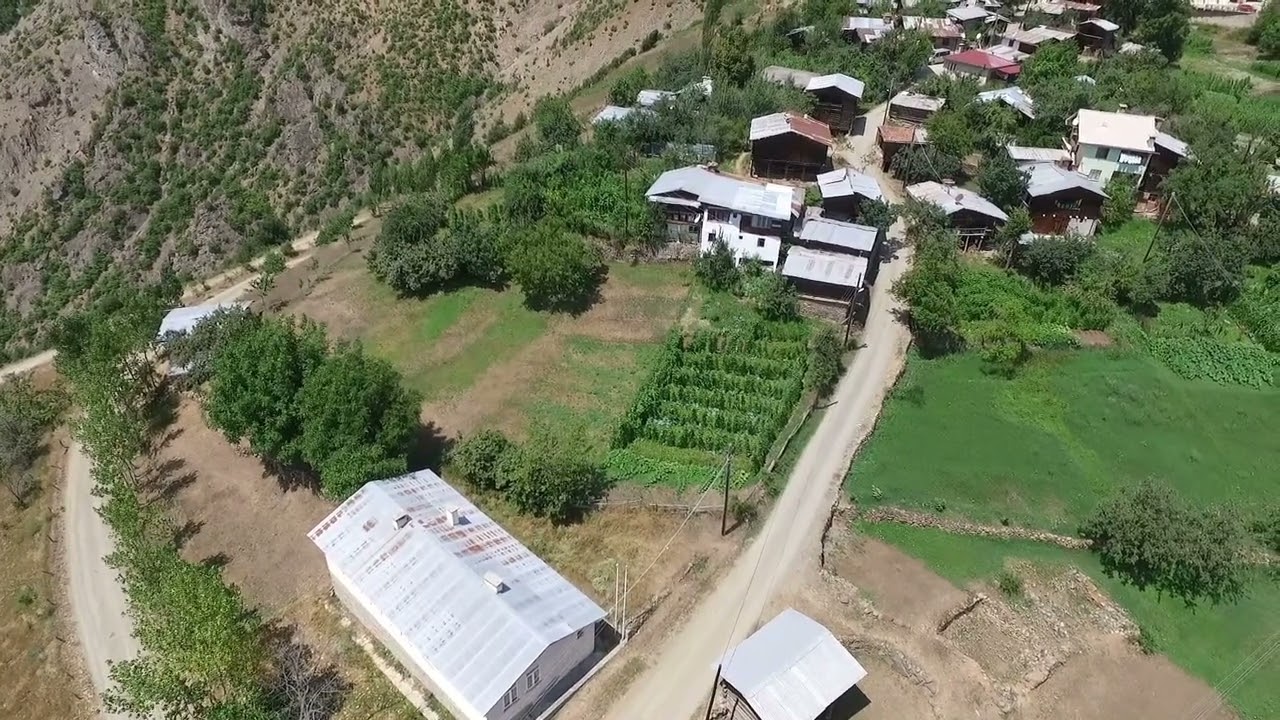 YUSUFELİ BADEMKAYA DRON ÇEKİM #artvin #yusufeli #bademkaya #covar #köy #doğa