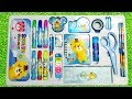 unboxing blue geometry box-geometry box for all kids- stationery box for kids