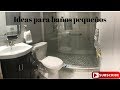 Ideas de remodelación para baños pequeños!🚿🚽🛁