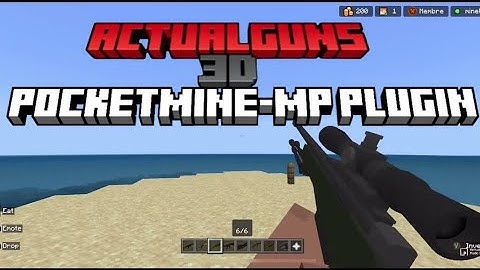 ActualGuns3D | PocketMine Plugin - PM5
