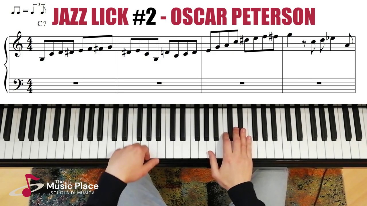 Jazz Lick 2 Oscar Peterson YouTube