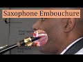 Saxophone embouchure