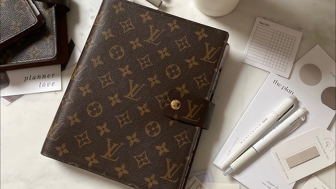 Louis Vuitton MM Daily Inserts - Gold or Rose Gold Foiled – Vantage Agendas