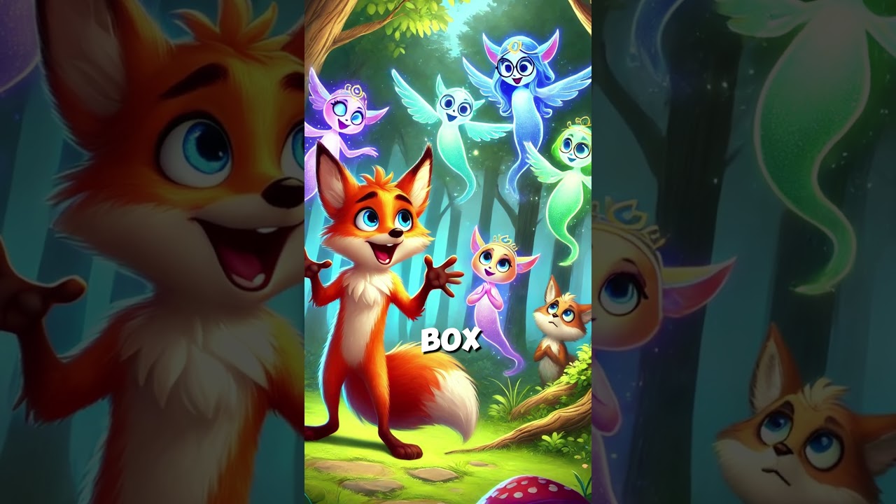 The Clever Fox and the Magic Treasure: A Magical Story About Kindness and Sharing