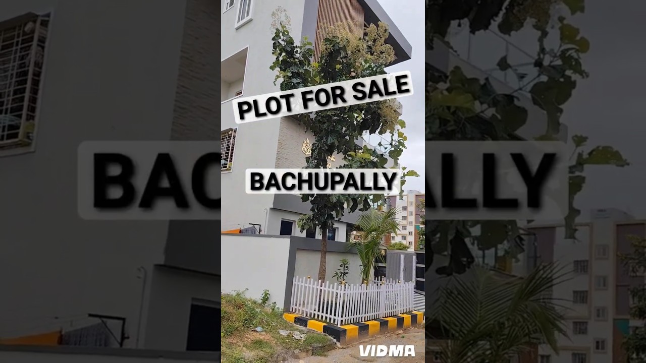 OPEN PLOT FOR SALE/ BACHUPALLY //