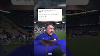 With Coach O back in Baton Rouge can he bring some of the 2019 LSU Magic back 👀(🎥: CollegeFBonX )