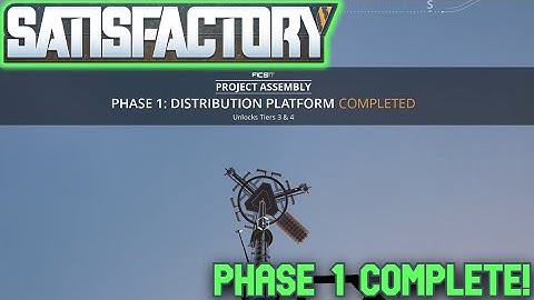 Building the Space Elevator! | Satisfactory ep.3