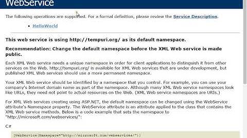 How to Create a Soap Webservice using Visual Studio 2012