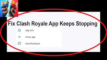 Fix Clash Royale Keeps Stopping | Clash Royale Crash Issue | Clash Royale | PSA 24