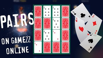 Memory game «Pairs» — double search puzzle on GameZZ Online