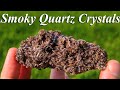 Thousands of Smoky Quartz Crystals! Digging for Crystal Clusters of Micro Smoky Phantom Quartz!