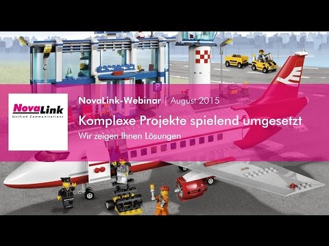 novalink Webinar „Musterbeispiel Flughafen Zürich - Alarmserver für komplexe Projekte“