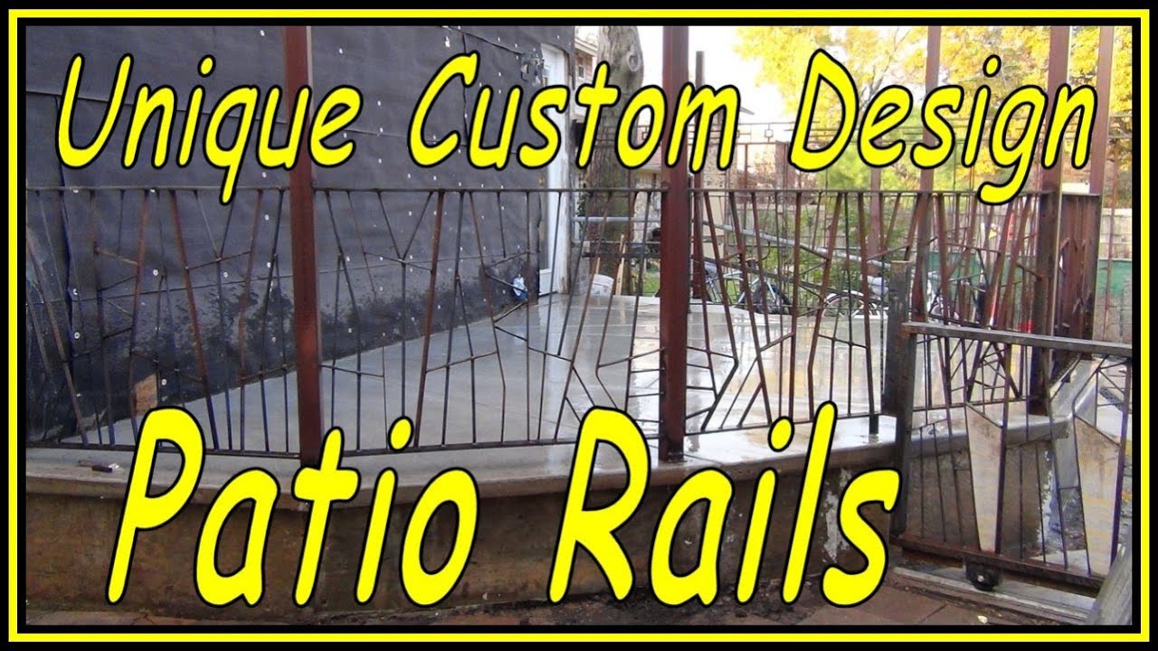 Unique Shop Rails Unique Custom Designed Patio Rails - YouTube