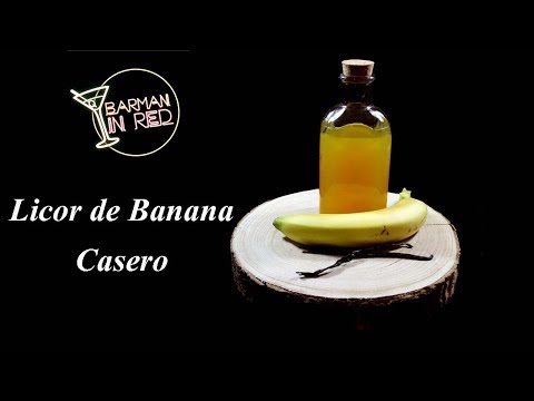 Video: Cómo Hacer Licor De Plátano