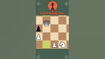 Failed to play chess #chess #chesscom #chessgame