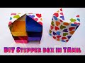 DIY STEPPER BOX in TAMIL || How to make stepper box || Paper Craft || Secret box