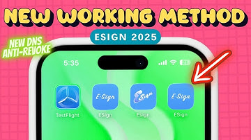 New Esign iOS 2025 Method – Install IPA Files on iPhone/iPad (No PC, No Revoke)