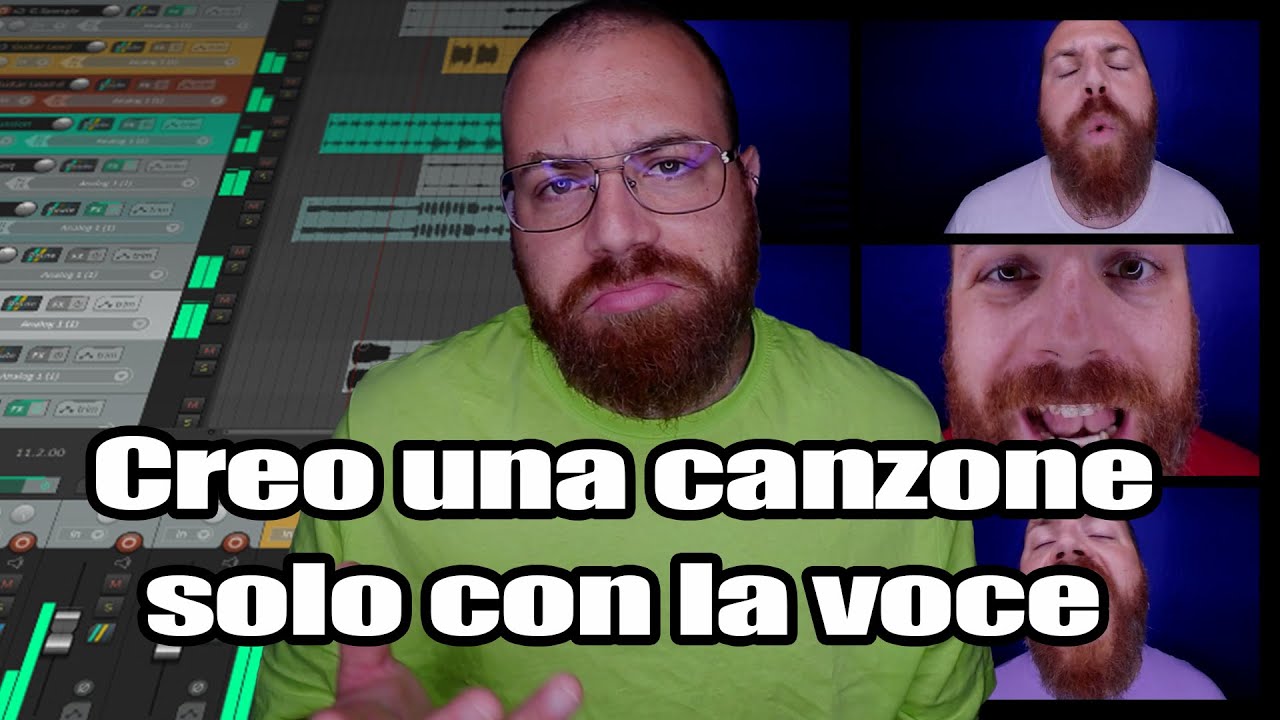 Tutorial COME CREARE UNA CANZONE USANDO SOLO LA VOCE YouTube Tutorial COME CREARE UNA CANZONE USANDO SOLO LA VOCE YouTube