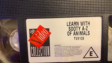 Closing to Learn with Sooty: A-Z of Animals (1990)
