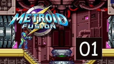 Metroid Fusion - Part 1 - Intro & Main Deck - (GBA)