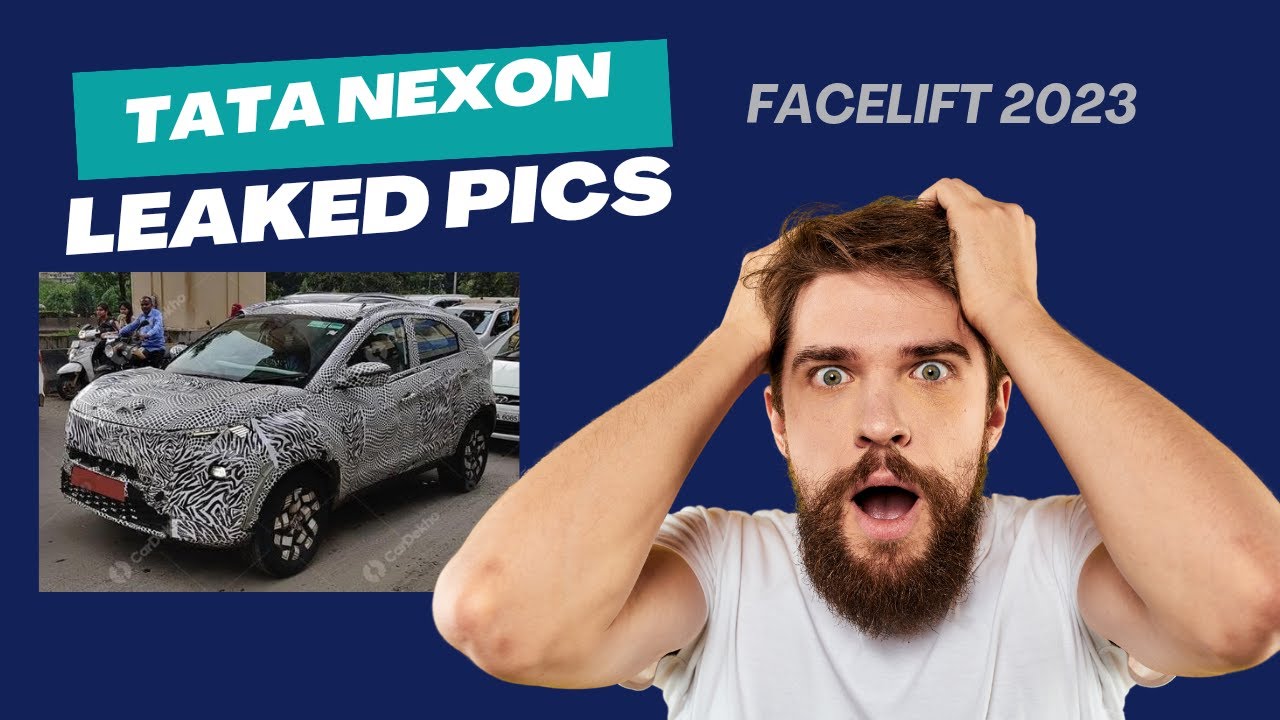 Leaked pics of Tata Nexon 2023