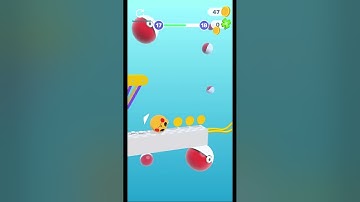 Gameplay top mobile games Relaxing n satisfying game iOS/ANDROID Hopping Heads  #shorts Level 17