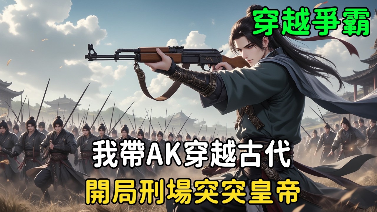 《我帶AK穿越古代，開局刑場突突皇帝》死囚紈絝覺醒武器庫，刑場上當眾掏AK掃射！三百禁軍圍府？我一人一槍殺穿街道，血流成河後警告皇帝：「再派兵來多少殺多少」#穿越 #小说 #小说解说 #動漫