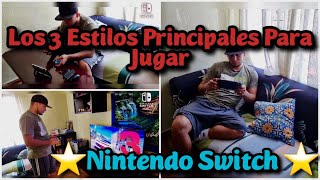 Los 3 Estilos Principales Para Jugar Con Nintendo Switch #nintendoswitch2023 #nintedoswitch #games