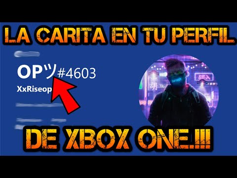 Como poner la carita en Xbox One / Como personalizar el nombre en Xbox One / Cambiar nombre Xbox One