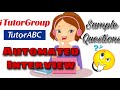 iTutor Automated Interview Questions | Sample questions | Ace your itutor interview | TutorABC