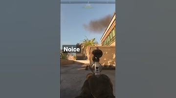 Noice #cod #idkwhattoputhere #mw2 #warzone #trickshots #niceshot