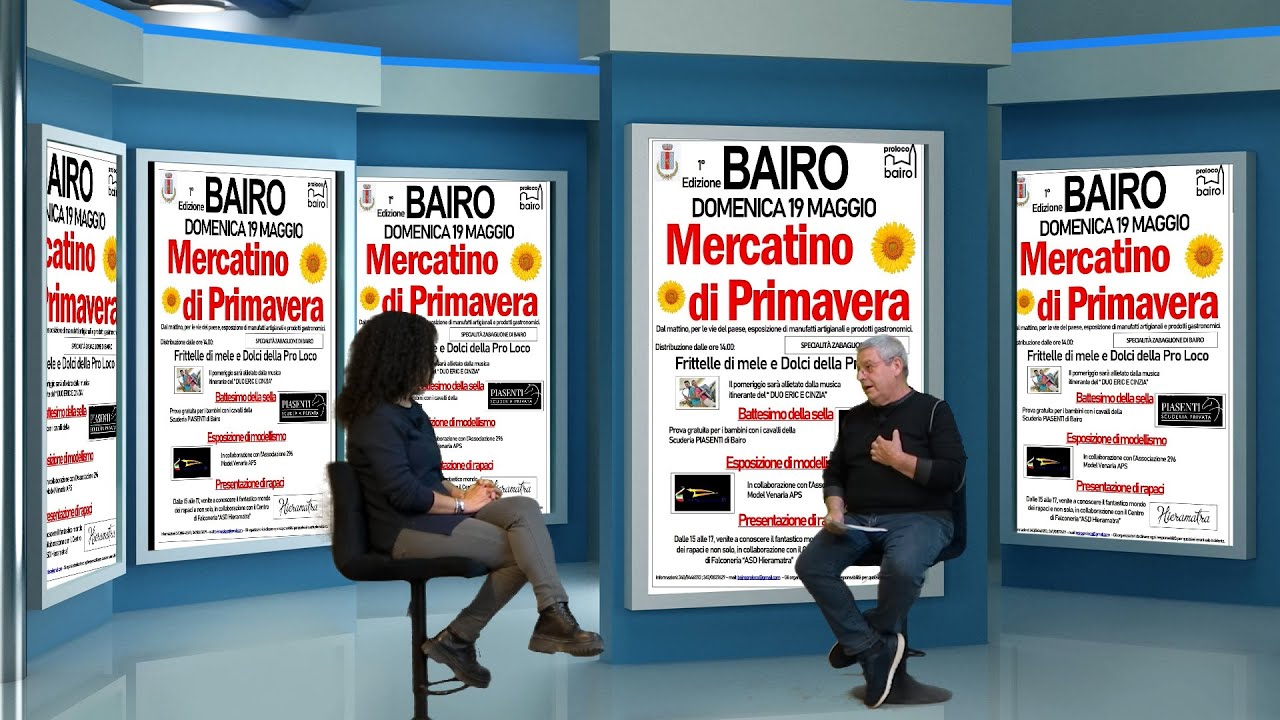 BAIRO - Al via la prima edizione del Mercatino di Primavera