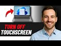 How to Turn Off Touchscreen on Lenovo Laptop Windows 11/10 (QUICK GUIDE)