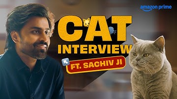 CAT Interview ft. Sachiv Ji Of Panchayat | Jitendra Kumar | Prime Video India