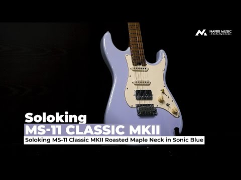 Ariqlee | Soloking MS-11 Classic in Sonic Blue - YouTube