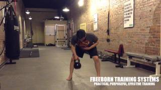 KB Sumo Bent Over One Arm Row