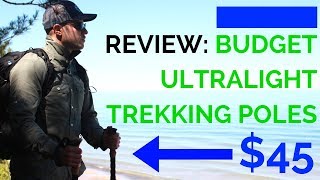 Cascade Mountain Tech Carbon Trekking Poles (BEST BUDGET GEAR) by Backpacker Brothers 9,805 views 5 years ago 5 minutes, 42 seconds