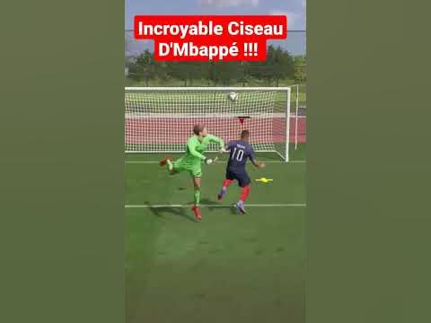 Incroyable Ciseau D'Mbappé !!! - YouTube