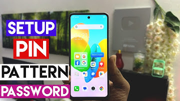 How To Set PIN Pattern Password in Tecno spark 20C