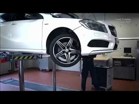 How to remove the front bumper Mercedes-Benz A-Class