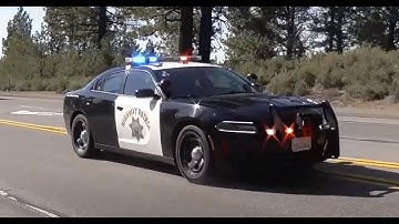 CHP responding code 3 X2 with Truckee fire rescue and CalFire !