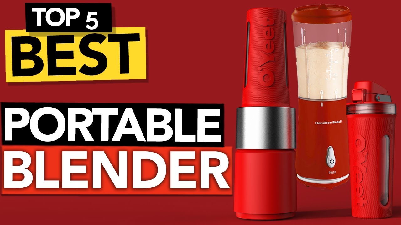 Best Portable Blenders: Mini Blenders Specs & Features in 2024 - Review By  EatDrinkRabbit!