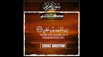 فَوَيْلٌ لِّلَّذِينَ كَفَرُوا مِن مَّشْهَدِ يَوْمٍ عَظِيمٍ💙||تلاوة مؤثرة بصوت القارئ شريف مصطفى 😴🎧