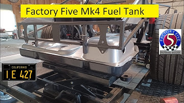 Our "Prototype" Factory Five Mk4 Gets a Fuel Tank