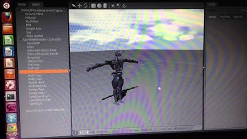 Hubo with DRC robot simulated on gazebo