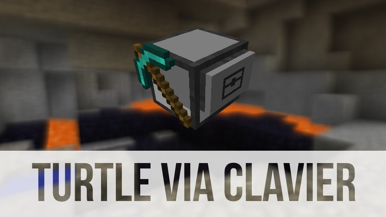Commander une turtle Computercraft via son clavier | Tutoriel FR - YouTube
